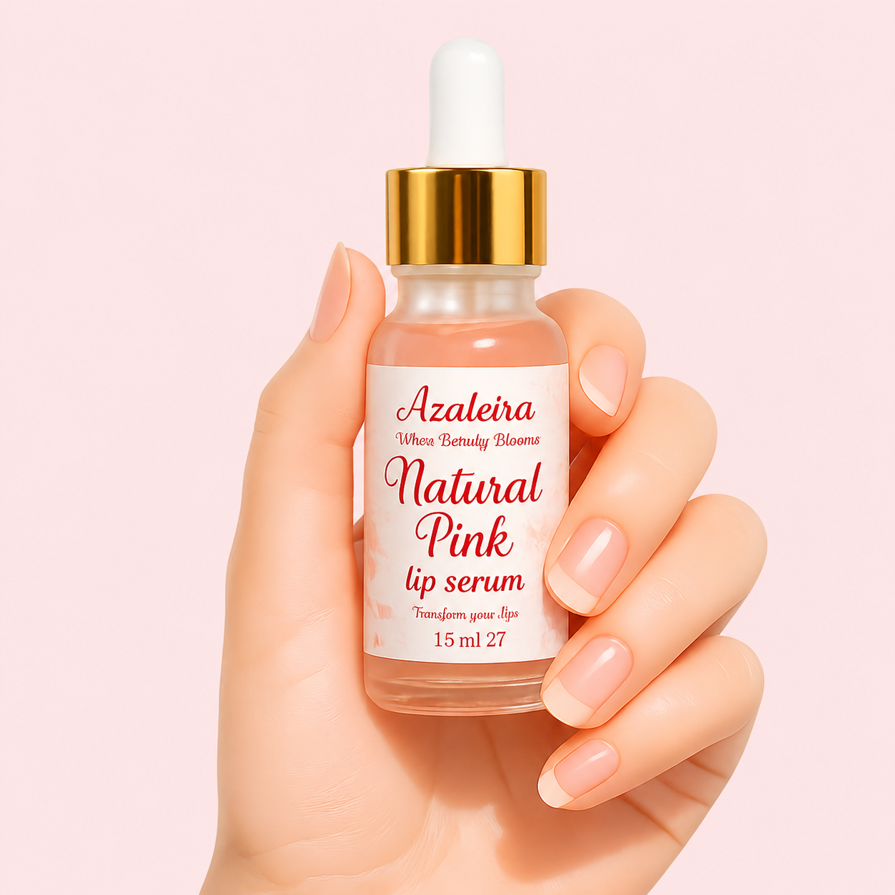 7 days Pink lip transformation serum (100% organic)
